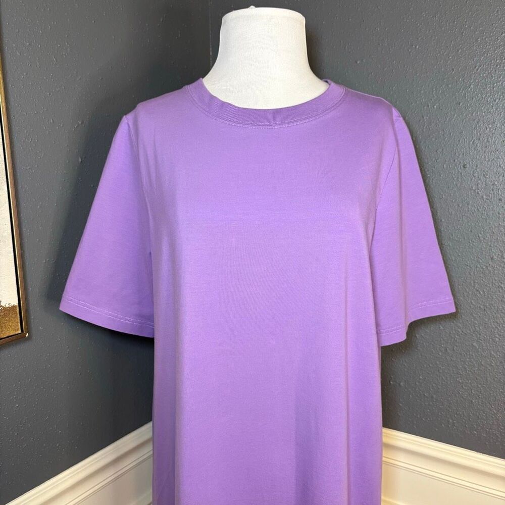 COS Oversized Midi Jersey T-Shirt Dress - Picture 4 of 10